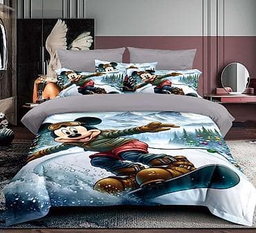 Bed sheets: Dečija posteljina sa printom crtanih junaka. Set od 3 dela. Više — 9