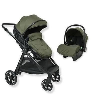 Kolica za bebe: KOLICA X1 GREEN 2U1 SA AUTOSEDIŠTEM I-SIZE – Nou Nou (Šifra proizvoda — 2