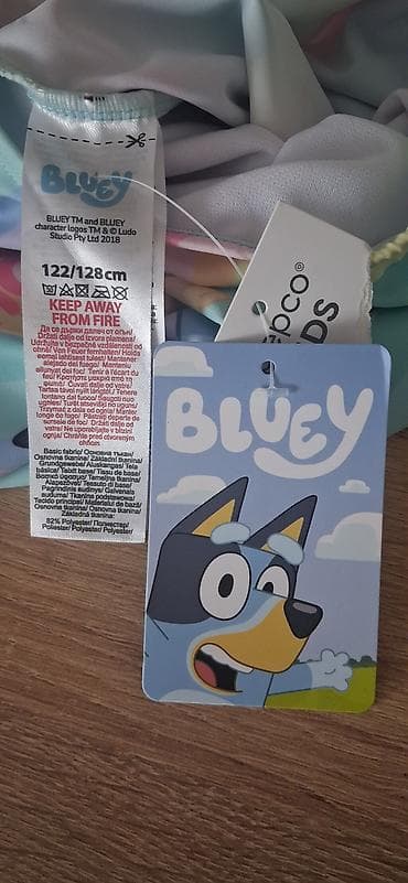 mindjuse za devojcice: Dečiji jednodijelni kupaći kostim Bluey & Bingo - Original Bluey — 3