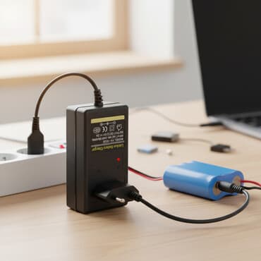 Punjači za kamere: 3S Punjač 12.6V 2A za Li-Ion 18650 Baterijske Pakete 🔋⚡ Napon: 12.6V