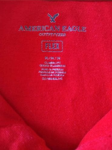 sorc velicina 33: Men's T-shirt American Eagle, bоја - Crvena — 7