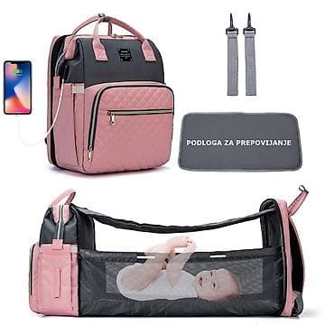 beba kids.com cene: BBO Torba za mame BT023 – Sport Mama Bag, siva Šifra proizvoda — 3