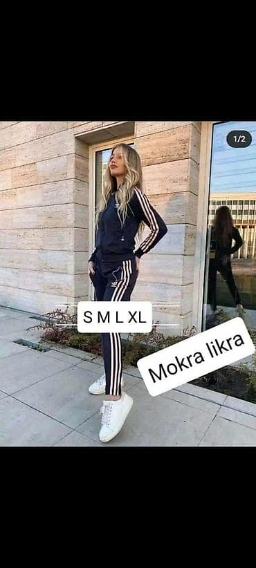 teget torbica: Dame’s trenerka komplet – gornji deo sa rajsferšlusom i donji deo — 6