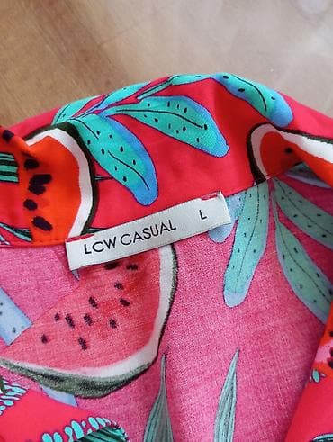 zelene sandale: Ženska letnja košulja sa kratkim rukavima i čvorom za vezivanje — 5