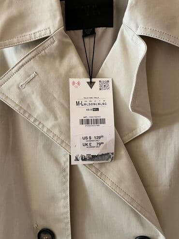 M, New, Without lining, Single-colored, color - Beige — 3