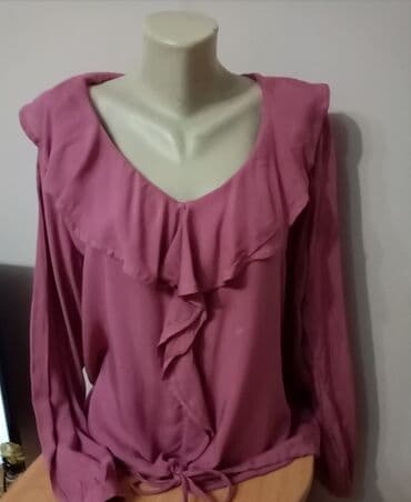 c a tunike: Esmara, 2XL (EU 44), Viscose, Single-colored, color - Pink — 2