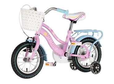 lanac za bicikl: Bicikl kids Visitor Pearl 12" 8" V-brake kontra 95–115 cm (12") – roze — 5
