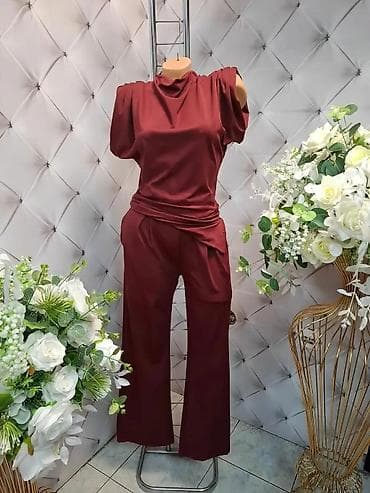 torbe oko struka: Elegantni ženski komplet sa pantalonama – više boja - Dvodijelni set — 4