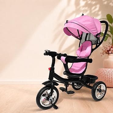 Tricikl 800322 roze – udobna i sigurna vožnja za mališane Tricikl