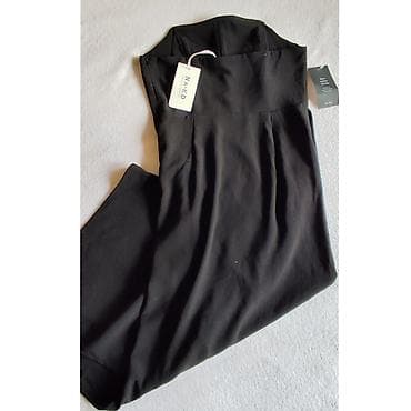 waikiki haljine crne: Elegantna crna midi haljina bez bretela – NA‑KD - Kroj: uska silueta — 3