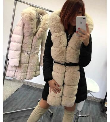 Blazers: S, Single-colored, With lining, Faux fur — 6