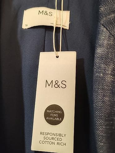 Pantalone, Farmerke, Šortsevi: Ženski sako M&S - Brend: M&S - Veličina na etiketi: 16 - — 2