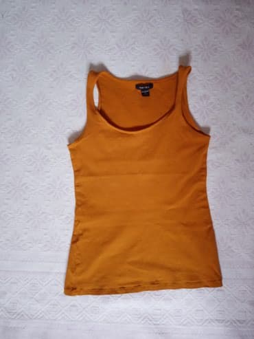 diskver majice: One size, Pamuk, Jednobojni, bоја - Narandžasta — 2