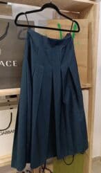 Dresses: M, Midi, color - Blue — 1
