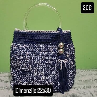 lacoste torbica crna: Elegantna torbica, Handmade — 7