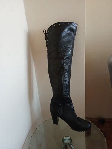 bajkerske čizme: High boots, 38 — 3