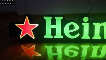 auto karta srbije i crne gore: Svetleca reklama HeInEkEn Ispravna reklama poznatog brenda. Poseduje — 5