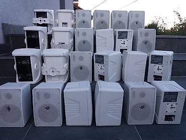 Beli zv. lx523 i das factor 5t; 1 komad=40e. par zvucnika 80e; par