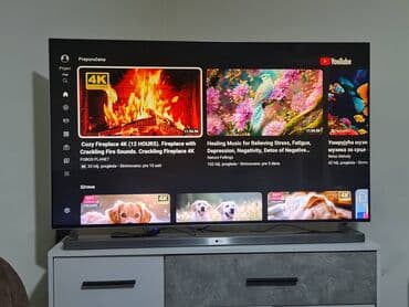 pec na drva polovne: Premijum model LG televizora LG 55LB870V-ZA . cena mu je bila par — 1