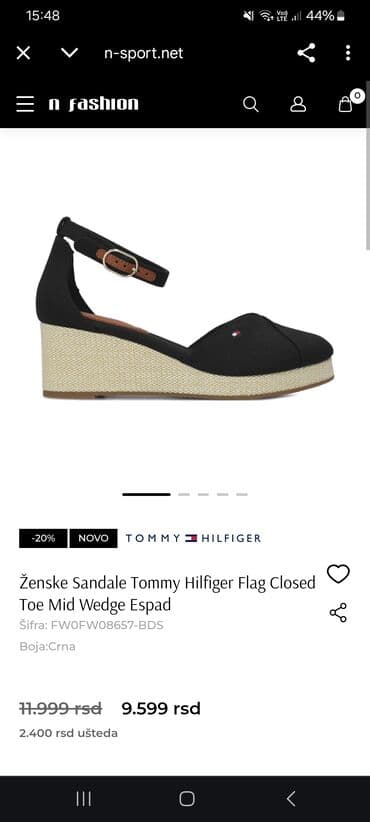 puma papuce sa platformom: Sandals, Tommy Hilfiger, 38 — 5
