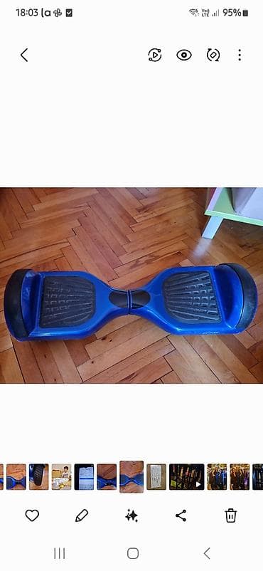 kobra sport pozega: - Električni hoverboard/segvej – plavi sa punjacem. - Polovan, ocuvan — 1