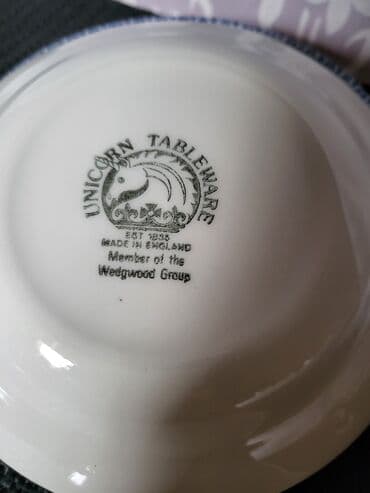 silikonski set za kuhinju: Engleske cinije Schwepper Wedgwood 70te. Engleske cinije za salate — 12