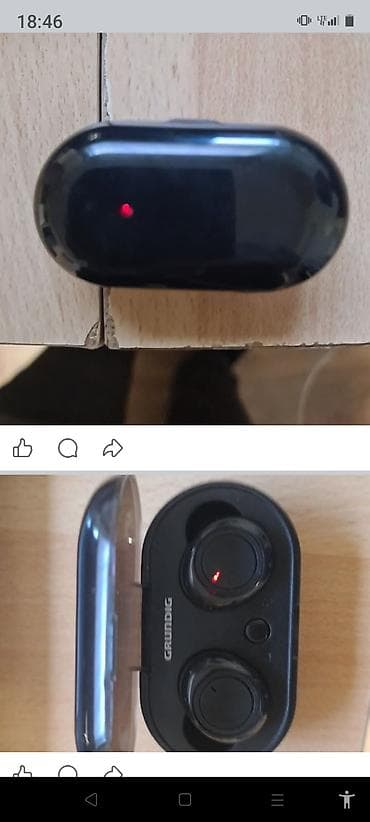 peć na plin: Bežične Bluetooth slušalice GRUNDIG sa punjačkim etuijem - Kompaktni — 1