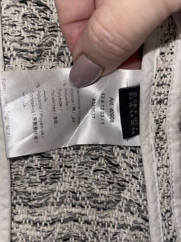 kompleti pantalone i sako: M (EU 38), Pamuk, Karirani — 5