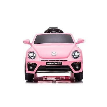 deciji automobili na akumulator polovni: Volkswagen Beetle Dune Roze – dečiji električni automobil Šifra — 2