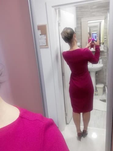 guess zenske torbe cene: S (EU 36), color - Pink, Cocktail, Long sleeves — 9
