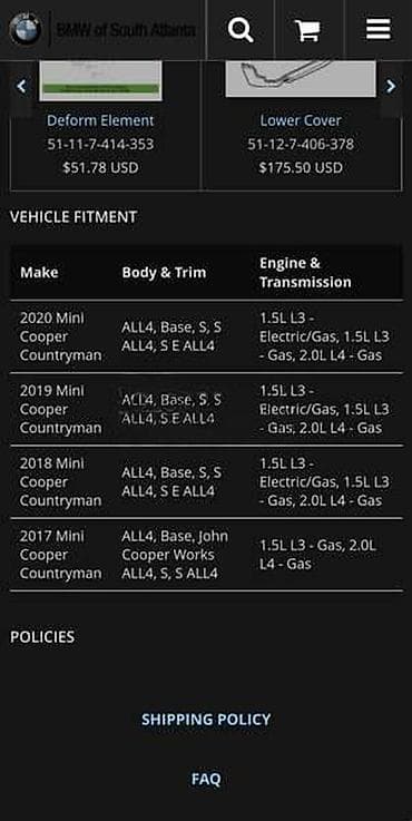 Car Parts: NOSAČ BRANIKA ZA MINI COUNTRYMAN | mini countryman nosač branika pl — 5