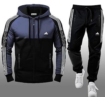 povoljne trenerke: Trenerka Adidas, bоја - Šareno — 5
