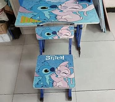 Dečiji sto i stolica 4999 din Sto i stolica su metalne konstrukcije