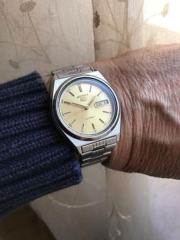 Personal Items: Seiko 5 automatic Made in Japan Originalna narukvica maximalne — 2