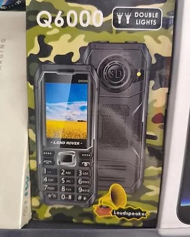 polovni telefoni cacak: Q6000 – robusni mobilni telefon sa velikom baterijom i glasnim — 2