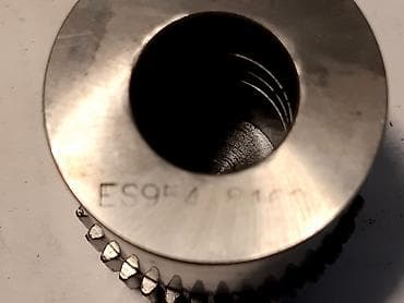 griper za šaku: Zupcanik Fi56mm, 35 zuba, za osovinu 24mm Zupcanik sa prednje strane — 7