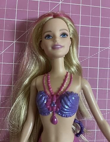 automobili za decu na daljinski: Barbie sirena sa balončićima – Bubble-tastic Mermaid - Lutka sirena — 4