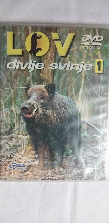 Dvd :Lov na divlje svinje I i II trajanje po 70 min. srpski,ispravni