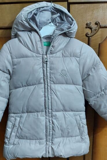 srebrne narukvice za devojcice: Benetton, Puffer jacket, 80 — 2