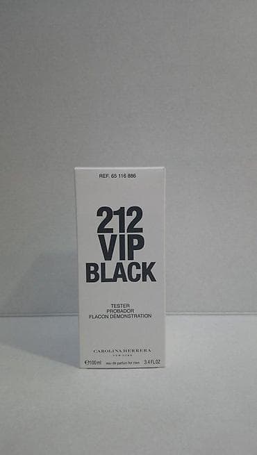 vip cigara cena: CAROLINA HERRERA 212 VIP BLACK MEN EDP100ML TSTR | Carolina Herrera — 5