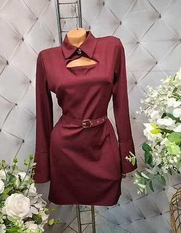 mona odeca: Elegantne ženske haljine – više modela - Model 1: Košulja-haljina sa — 5