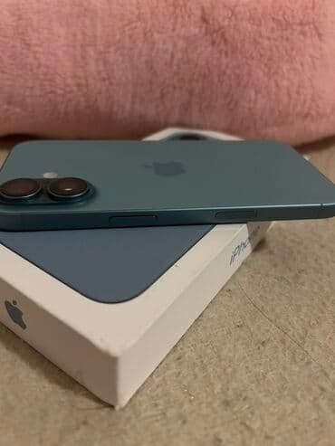 zvucnici i pojacala: Apple iPhone iPhone 16, 256 GB, Zelen, Face ID — 3