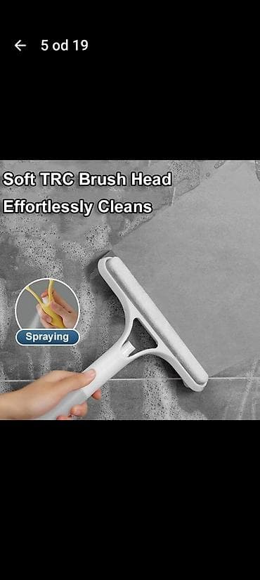 noz za sundjer: 3-u-1 prskalica i brisač za stakla i pločice - Multifunkcionalni — 4