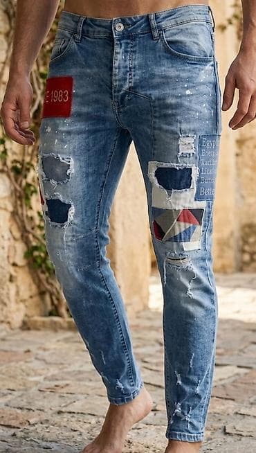 ps fashion crvena haljina: Farmerke, bоја - Svetloplava — 1