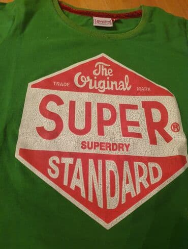diskver majice cena: SuperDry vintage - super dry zelena majica sa natpisom, vintage je — 2