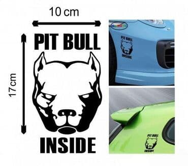 PIT BULL- nalepnica - 416 📌 Opis: Samolepljive nalepnice izrađene od