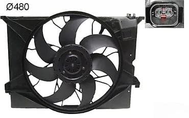 akcija ventilatora: VENTILATOR MERCEDES W221 S KLASA | SVI DELOVI SU NOVI I ORIGINALNI! — 1