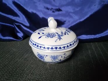 Sobne biljke: Secernica 1968 do 1987g.Kahla porcelan cvibl mustra Nemacka. Posuda — 3