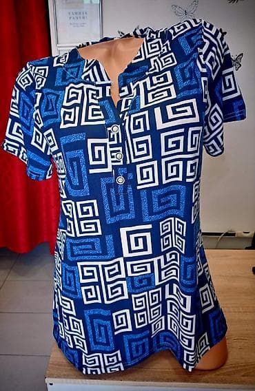 Majice kratkih rukava: Ženske majice viskoza elastin vel. L. Xl. 2xl. 3xl. Cena 699din — 4