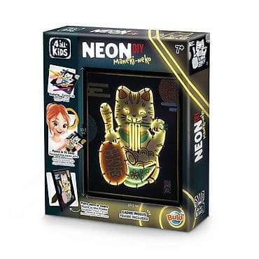 slikanje po brojevima: Neonska slika set 106654 Buki – kreativni set za decu Neonska slika — 1